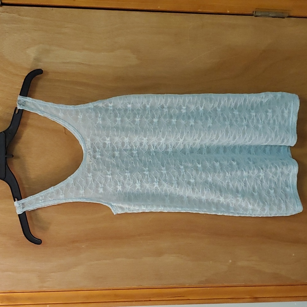 Mudd women’s tank top size M in teal